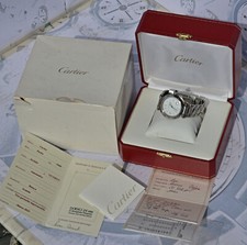 Cartier Pasha 38mm Automatik Uhr Top Zustand Box und Papiere