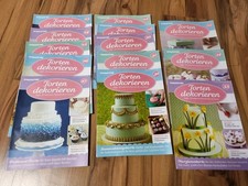 13 Zeitschriften Torten Dekorieren Ausgaben 23 bis 35 Deagostini