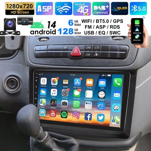 128gb android autoradio - 6g+128gb,
