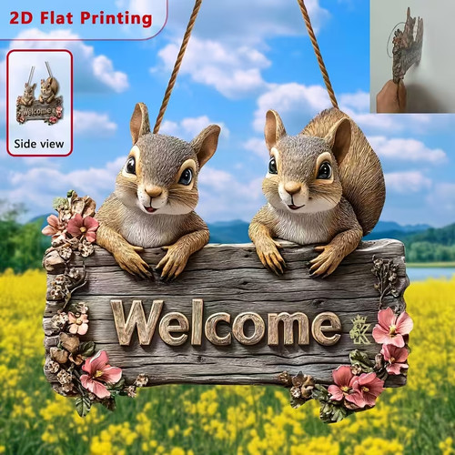 Eichhörnchen welcome - eichhörnchen,