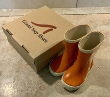 Grand Step Shoes, Kinder Gummistiefel, 21, Orange