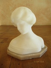 Mädchen Büste Alabaster