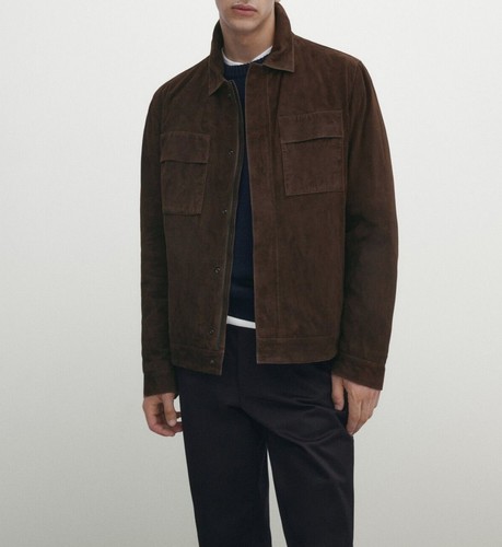 Herren braun leder - braun, trucker