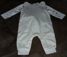 natural talent 2 Teiler Baby Pullover Strampler Eule 56 neu