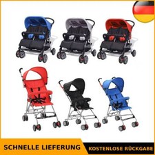 Zwillingswagen Zwillingsbuggy Kingderwagen Klappbar Buggy Baby mehrere Auswahl