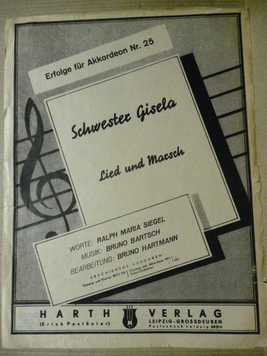 Musiknoten einzelpartitur - /,