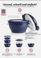 Tupperware Micro CombiGourmet Dampfgarer Mikrowelle 3L Reiskocher Pasta-Maker