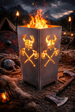 Feuerkorb wikinger mit - feuerkorb,