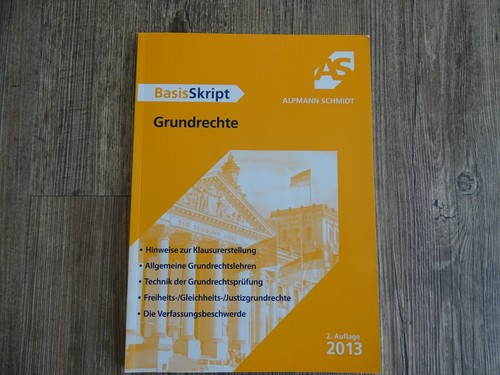 Basisskript grundrechte - basisskript,