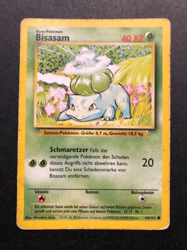 Pokemon tcg karte bisasam - tcg,