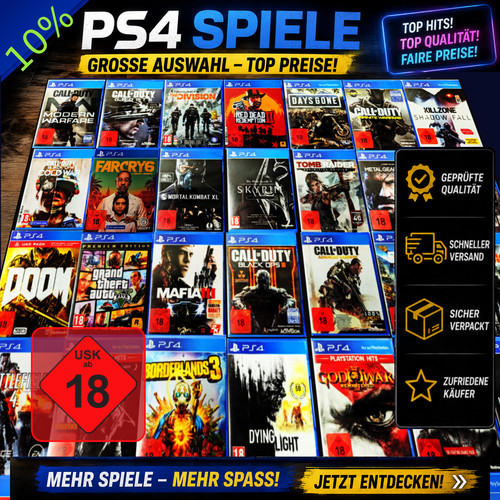 Ps4 spiele auswahl - ps4, 18