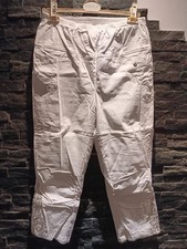 Damen Caprihose Weiß von