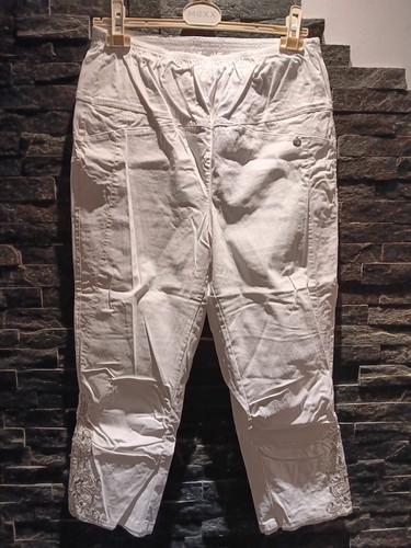 Damen caprihose weiß von - caprihose,
