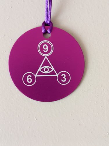 Nikola tesla purple plate - plate, disc