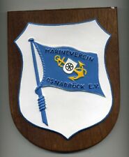 Marine, Marineverein,  Wappenschild Osnabrück