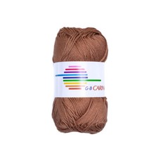 Baumwollgarn G-B Carina camel