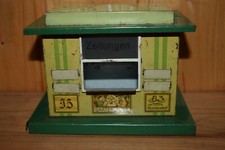 Altes Blechspielzeug Zeitungskiosk,Magazin,Zeitung,Deko,Vintage,Retro,Reklame