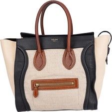 Celine Canvas Tricolor Luggage