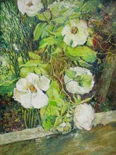 ölgemälde natur garten - natur,