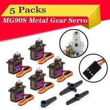 5x MG90S Metal Gear High Speed