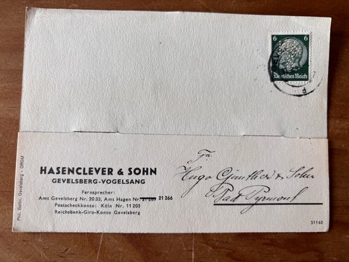 Hasenclever sohn gevelsberg - hasenclever, &