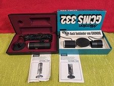 2x Grundig GCMS 332 Microphone