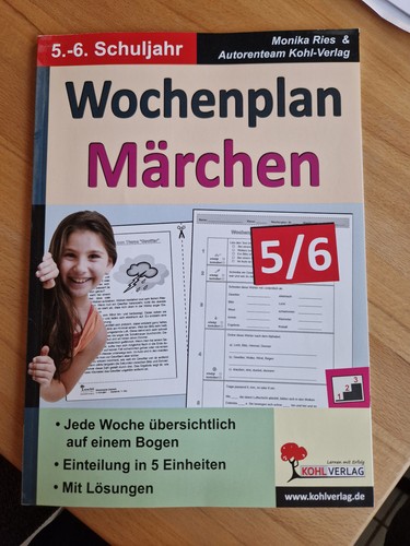 Wochenplan märchen - 5/6,