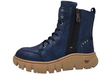 Mustang Stiefelette Blau Blau