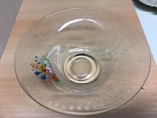 vintage Obstschale Glasschale