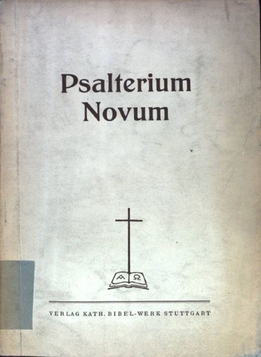 Psalterium novum - psalterium,