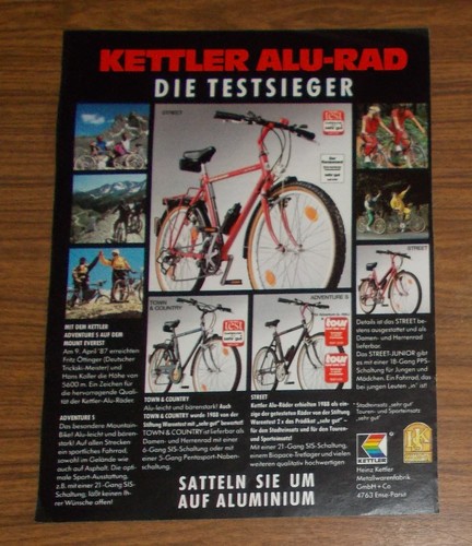 Seltene werbung kettler - werbung,