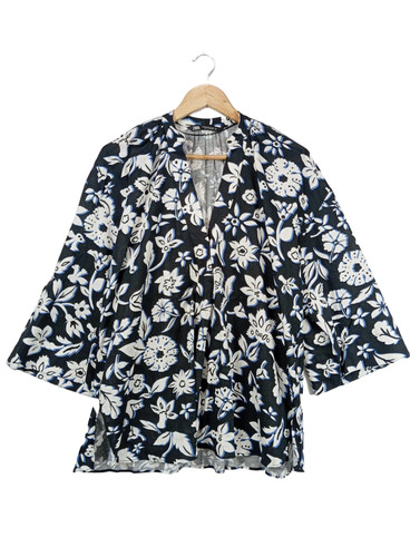 Zara leinenblusen schwarz - leinenblusen,