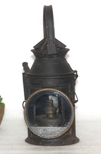 Antike eisenlampe laterne - antike,