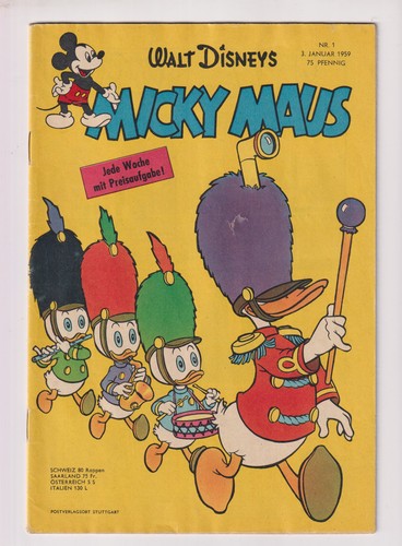 Micky maus 1959 1 - 1959, nr.