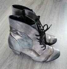 Stiefeletten, Remonte, 40, grau Töne, silber