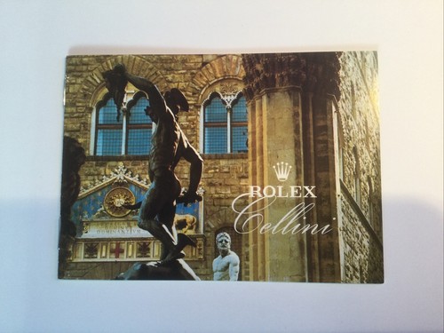 Rolex cellini booklet - booklet, /