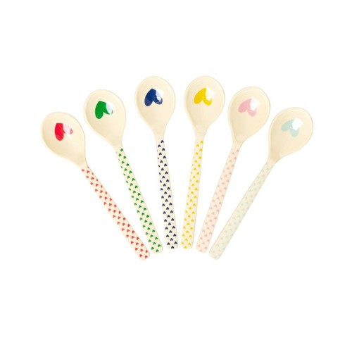Rice melamin löffel set 6er - melamin,