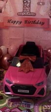 Audi RS6 Elektroauto für Kinder, Pink/Rosa
