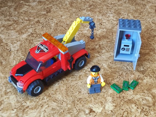 Lego city 60137 - lego, abschleppwagen
