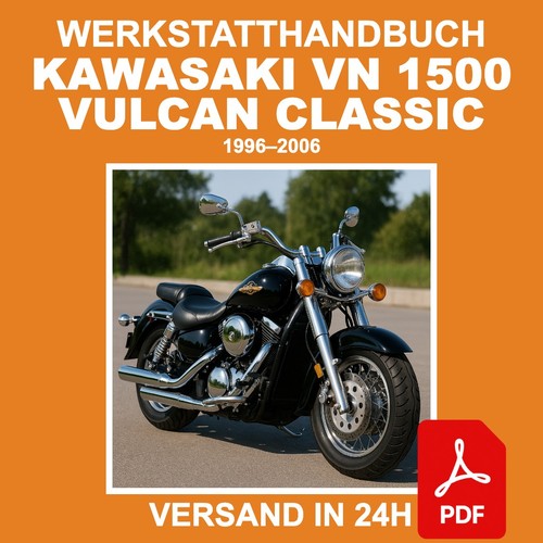 Werkstatthandbuch kawasaki - kawasaki, vn