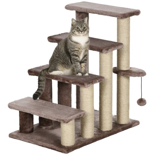 Haustiertreppe mit kratzbaum - mit,
