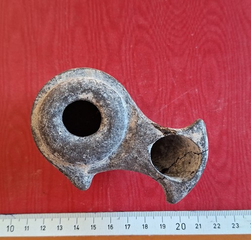 Antike magna graeca - magna, Öllampe