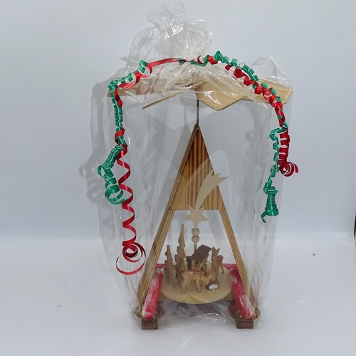 Holzpyramide weihnachten mit - holzpyramide,