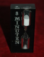 Vintage sanduhr 8 minuten - -,