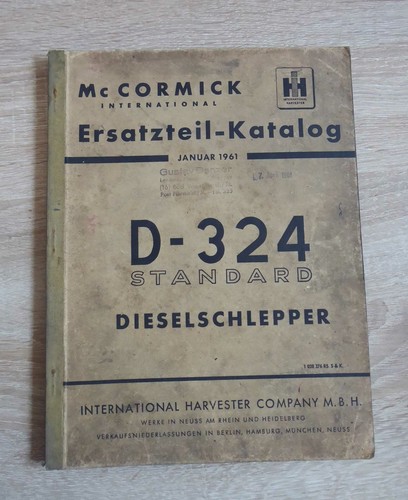 Cormick schlepper d324 - cormick,