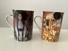 2x William James Becher, Tasse ADELE BLOCH-BAUER H. 10cm 200ml