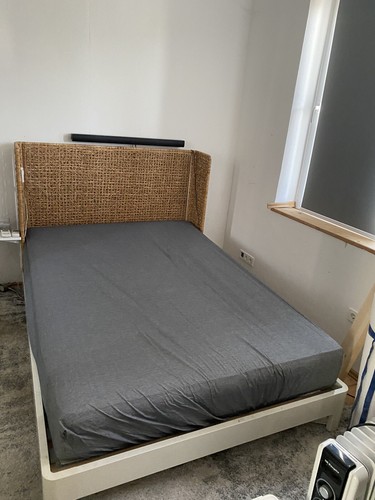 Rattanbett 140x200 - rattanbett,