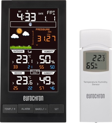 Eurochron funk wetterstation - eurochron, funk-wetterstation