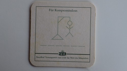 Bierdeckel jever pilsner - bierdeckel,