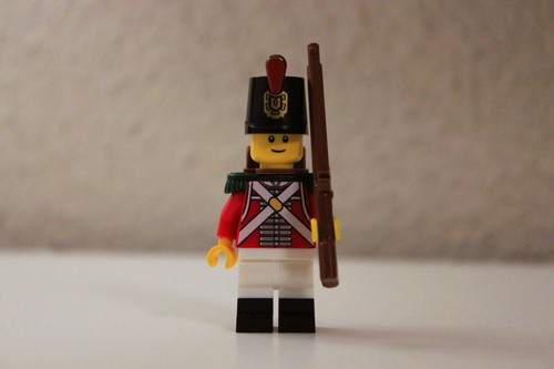 Lego napoleon rotrock soldat - rotrock,